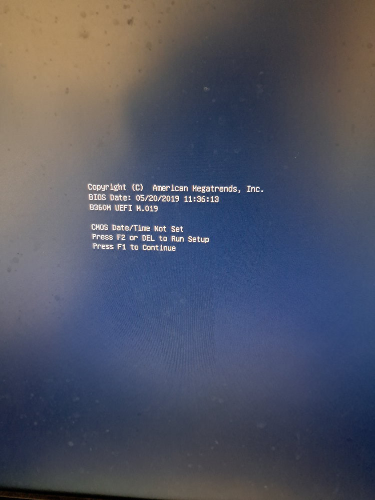 これなんだかわかる方いますか？デスクトップPC電源入れたら少し動作