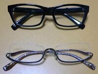 就活時のメガネについて 画像の２つのメガネを持ってるのですが どち Yahoo 知恵袋