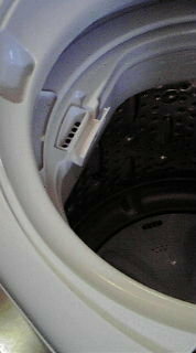 洗濯機に洗剤を入れる時は、
写真の注入口に入れてますか？ それとも別に、
液体洗剤なら洗濯機から流れてきた水に薄めながら流し、
粉洗剤なら水に薄める事もなく、
そのまま洗濯機の中に放り込んでも構わないのですか？