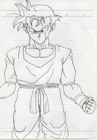 最近 ドラゴンボールの絵を描くことが趣味です それで 僕の書いた絵に Yahoo 知恵袋