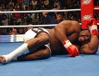 案外弱かったボブサップ ミルコの左ストレート一発でマットに沈んだボブサップ Yahoo 知恵袋