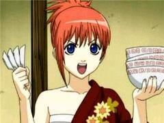 銀魂の神楽といえば基本的にチャイナ服だけど 時折 違う服装の神楽 ど Yahoo 知恵袋