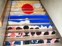文化祭で階段を装飾しようと考えてます 今考えているのは遠くから見ると Yahoo 知恵袋