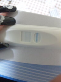 クリアブルーの蒸発線クリアブルーを試したところすぐにグレーみたいな線があり陰性 Yahoo 知恵袋