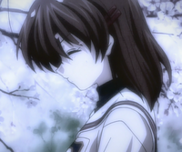 下の画像で クラナドの古河渚が あんぱん って言ってますが Yahoo 知恵袋