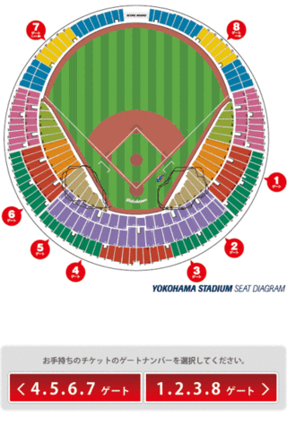 横浜スタジアムの座席について教えてください 来月 横浜観光をかねて 初スタジア Yahoo 知恵袋