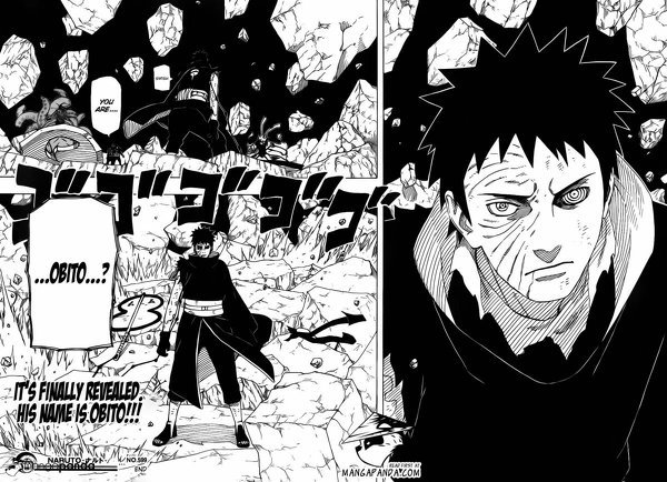 NARUTOトビ、仮面の中は、やはりオビトでしたね・・・。みなさんどう