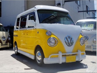 スバルサンバーなどの車をワーゲンバス仕様に改造した人に』 スバル