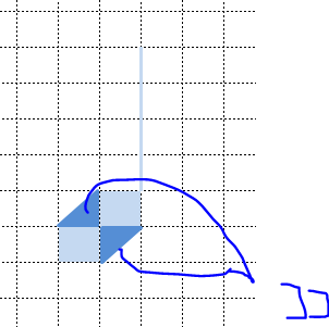 刺しゅうについて刺し方がわかりません 下の図の濃い青の部分です Yahoo 知恵袋