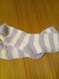 今日 しまむらでルームソックスを購入しました 下の写真のものです ただ よく滑 Yahoo 知恵袋