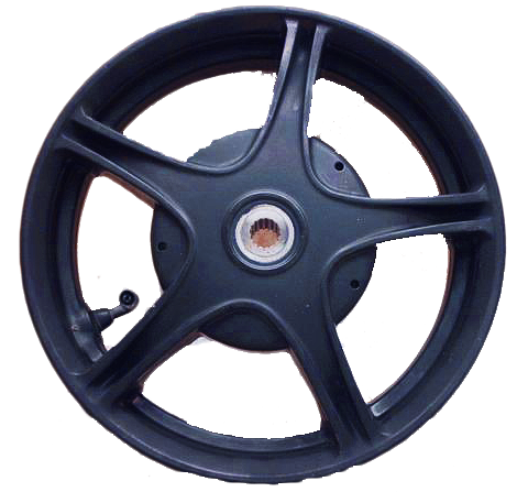 ジョグSA16Jエボのホイールをジョグ3KJへ流用した場合について