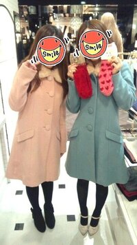 ピンクのコートについて。来年27才になります。CanCam系の服が好 