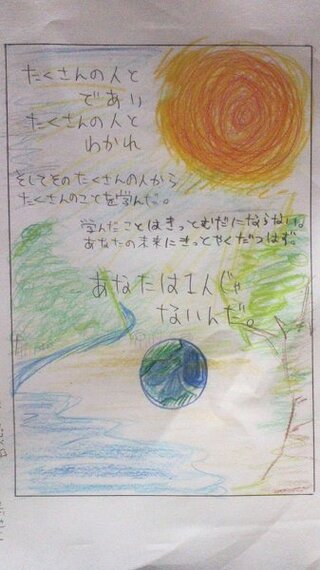 早めにお願いします 絵の太陽の書き方なのですが 冬休みの課題で Yahoo 知恵袋