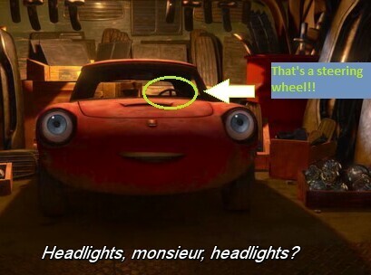 カーズ２のセリーヌって中は実際の車とおなじになってんの 一応ハン Yahoo 知恵袋