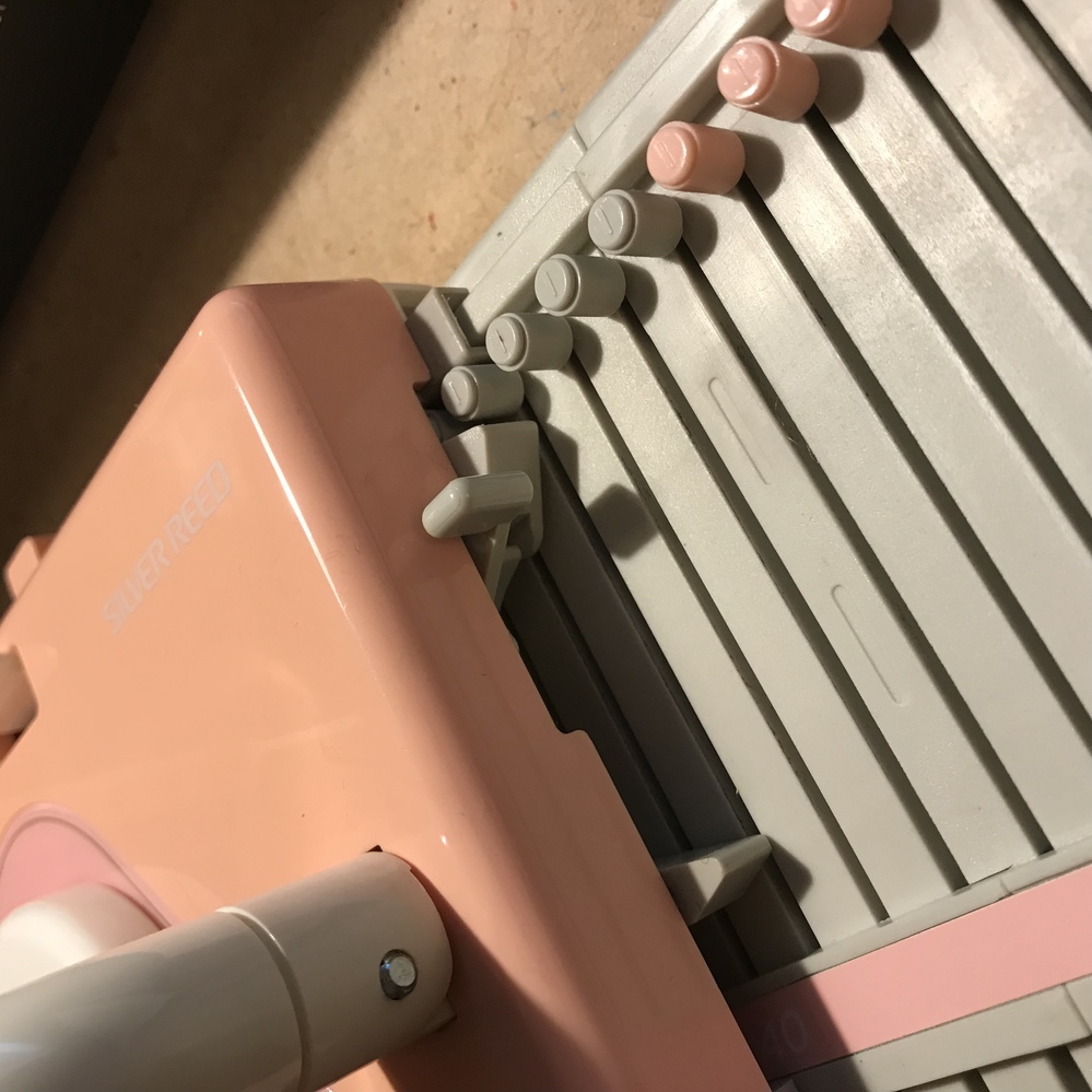 オーバーホール（全修理）済み！あみむめもLK100編み機編み器