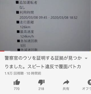 N国党立花孝志が制限速度80キロのところを実際は124キロ出 Yahoo 知恵袋