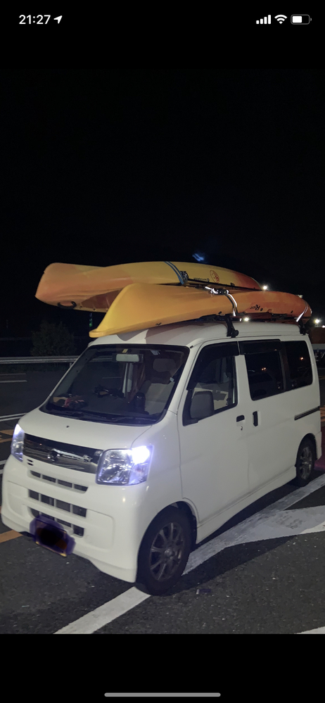 カヤック二台カートップされている方どうやって積載してますか 