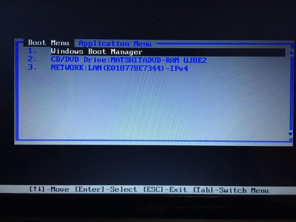 富士通ライフブックのbootmenuについて。パソコン初心者... - Yahoo!知恵袋