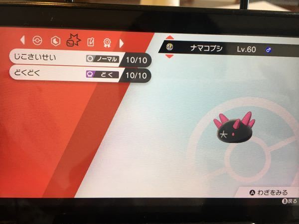 ポケモン剣盾でナマコブシたまご技ミラーコートが欲しくて 孵化作業してる Yahoo 知恵袋