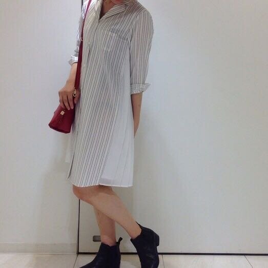 白いシャツワンピースを買ったのですが裏地が無いので ベージュのペチコー Yahoo 知恵袋