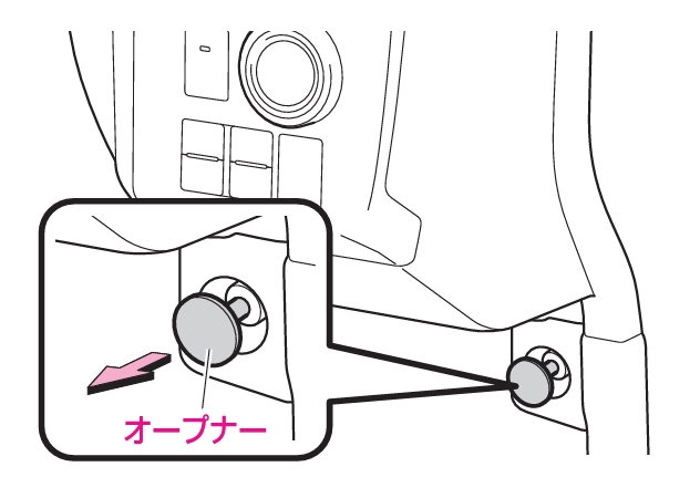 ダイハツのミライースのボンネットの開け方がわかりません ボンネットのレ Yahoo 知恵袋