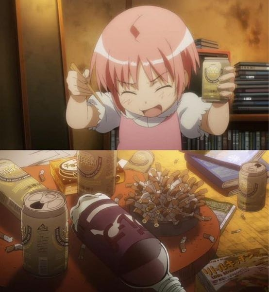 アニメでタバコを吸う可愛い女性キャラと言えば誰がいますか 平塚静 Yahoo 知恵袋