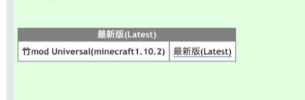 Pc版マインクラフトの1 10 2に竹modを入れて遊んでるのですが Yahoo 知恵袋