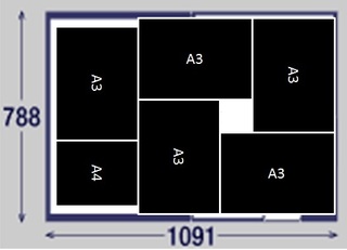 A3サイ✖︎4 A4×5 キングファイル スーパードッチ 脱着イージー A3ヨコ とじ厚60mm