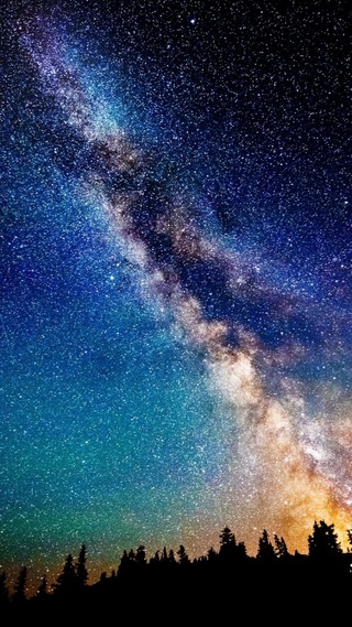 Iphoneのホーム画面なんですけど 宇宙か星空などの星がある画像 Yahoo 知恵袋