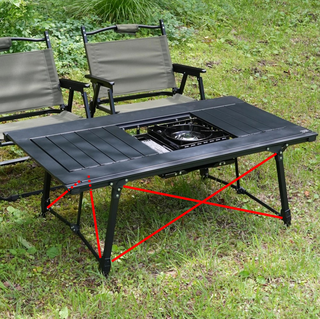Alpen Outdoors アルミユニットテーブル110 アルミユニットテーブル 88/110｜アルペングループ