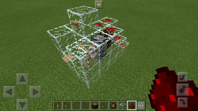 ボタンを押すと 粘着ピストンが動いて落とし穴にハマる とい Yahoo 知恵袋