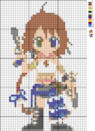 70以上 ドット絵 クロス ステッチ 図案 キャラクター 簡単 1752 Josspicture6wt1q