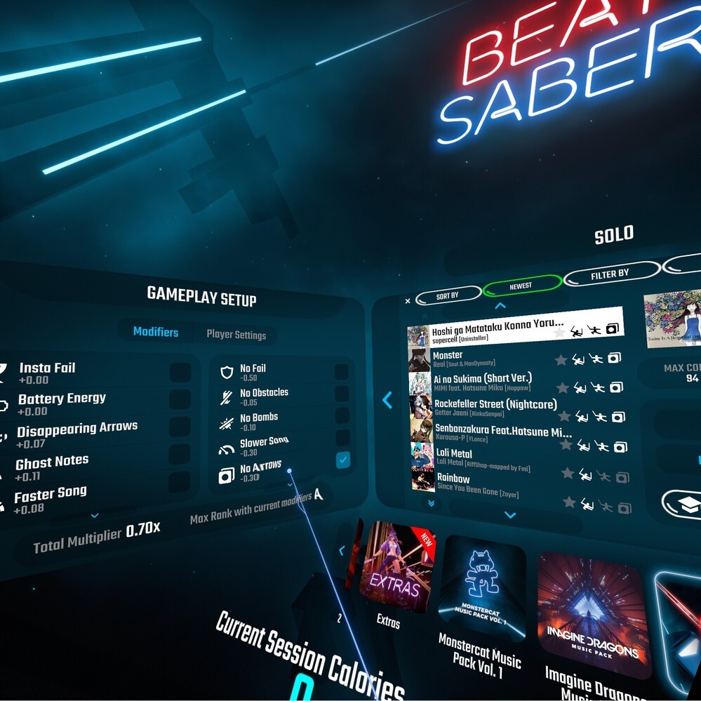 Beatsaberについて本日久しぶりにsaverから曲を追加してbea Yahoo 知恵袋