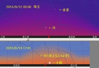 小学生の息子が 月の動きを観察する宿題を出されました 昨 Yahoo 知恵袋