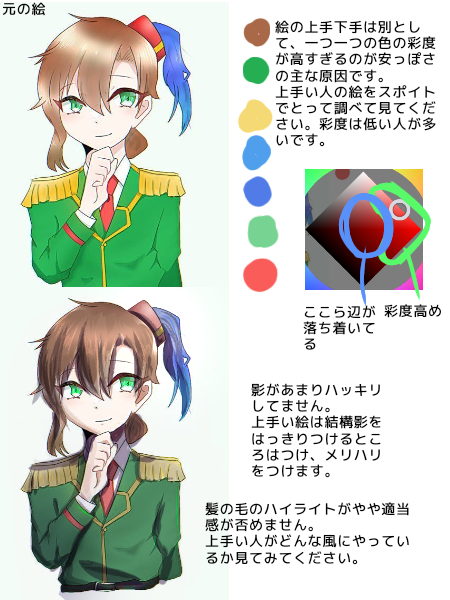 自分の絵が安っぽい気がします 絵柄を見て欲しいので背景無 Yahoo 知恵袋
