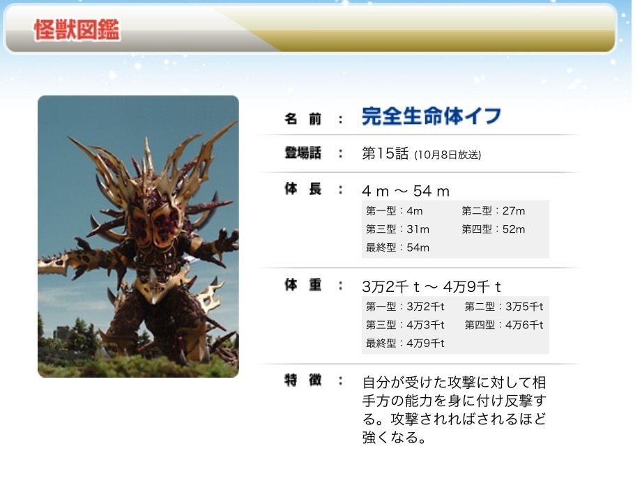 ウルトラマンマックス完全生命体イフって 言うほど大したことないですね Yahoo 知恵袋