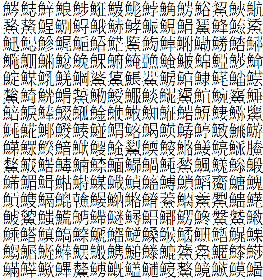 さかなへんの漢字をできるだけたくさん教えて 魚を含む漢字いろいろ Yahoo 知恵袋