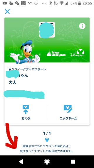 ディズニーアプリのチケットを友人aにまとめて4枚買ってもらいました 当日 Yahoo 知恵袋