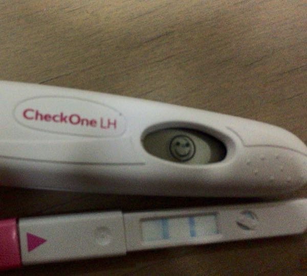 クリアブルーデジタル ニコちゃんマーク