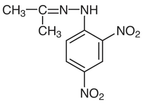 Yahoo!知恵袋至急です。アセトンと2,4-ジニトロフェニルヒドラゾジンの反応を化学反応式で表すとどうなりますか？よろしくお願いします。
