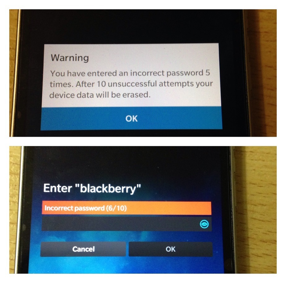 Blackberryclassicについてなんですが 昨日使用としたらデ Yahoo 知恵袋