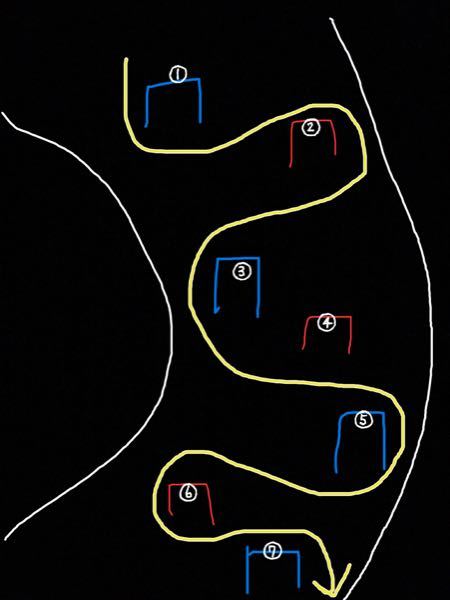 競技スキーのポール（旗）のルールを教えてください。 - 九州の大分県