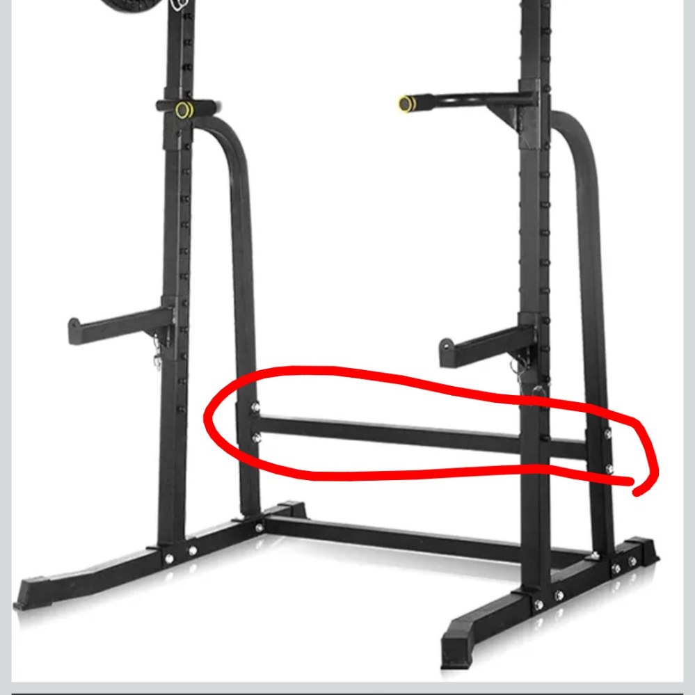 筋トレ初心者です。バーベルスタンド？ハーフラック？を買おうとしてい
