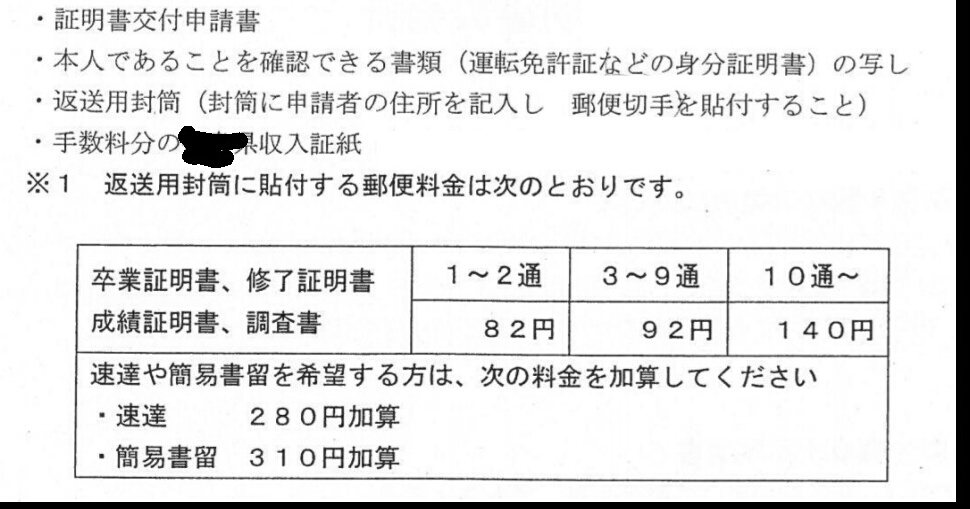 高校に成績証明書とりに行きたくないのですが 実際に学校いかず受けとる方法あ Yahoo 知恵袋