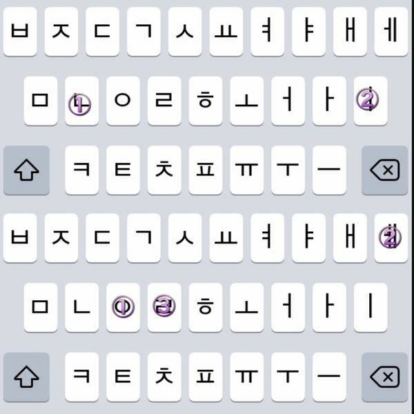 カンダニエル って韓国語 ハングル でキーボードで打つ方法を教え Yahoo 知恵袋