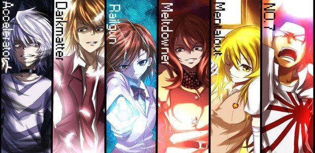 とある科学の超電磁砲で 超能力者 レベル5 が7人全員揃ったイラ Yahoo 知恵袋