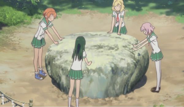 アニメの題名が思い出せません 女の子の四人グループで 神社の石が願いを叶え Yahoo 知恵袋