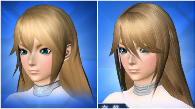 Pso2の髪型で ノエルロングヘアの前髪に似た ロングヘアって他 Yahoo 知恵袋