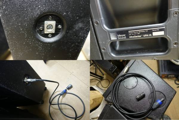 MEYERSOUNDのUPA-1Aというスピーカーを譲り受けました。スピー 