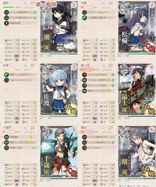 艦これの夏イベントe1の攻略についてe1甲の戦力ゲージでラスダン沼ってます Yahoo 知恵袋